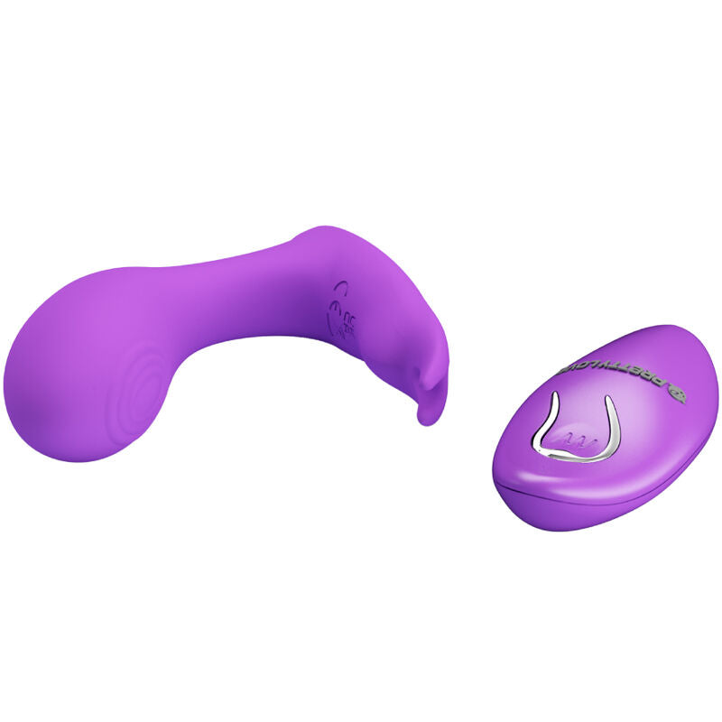 PRETTY LOVE - IDABELLE REMOTE CONTROL VIBRATION AND PULSATION PURPLE