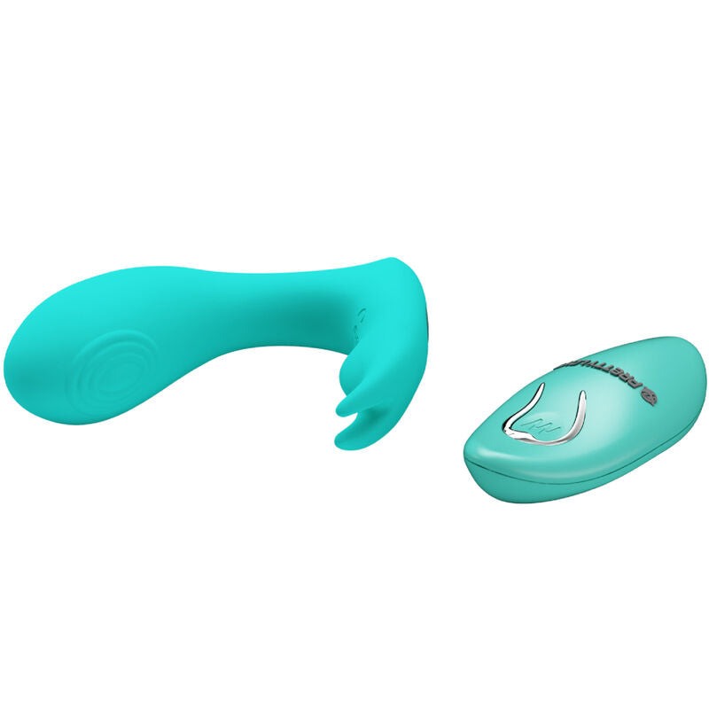 PRETTY LOVE - IDABELLE VIBRATION & PULSATION REMOTE CONTROL BLUE - 1