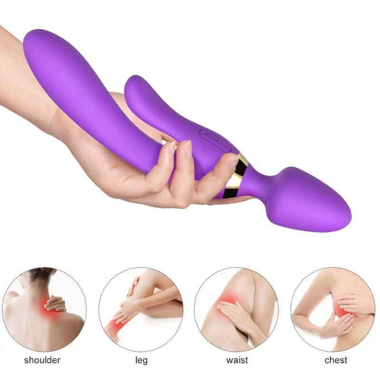 ARMONY - MASSAGGIATORE E VIBRATORE RABBIT VIOLA