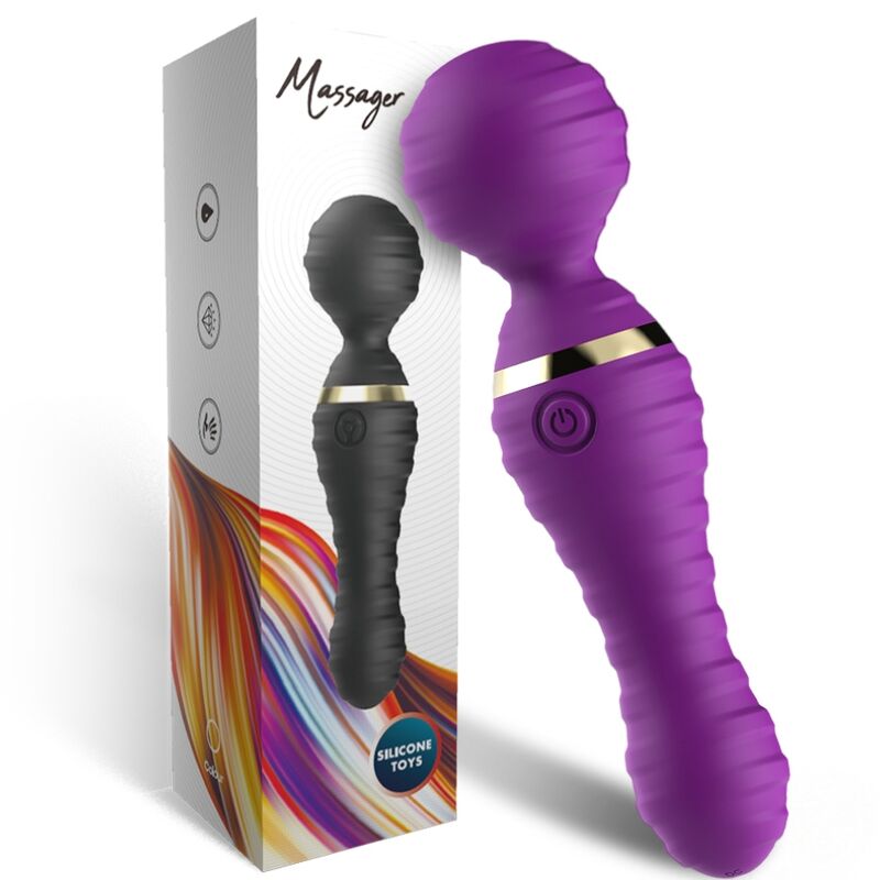 ARMONY - FREEDO MASSAGER & VIBRATOR SMALL PURPLE - 3