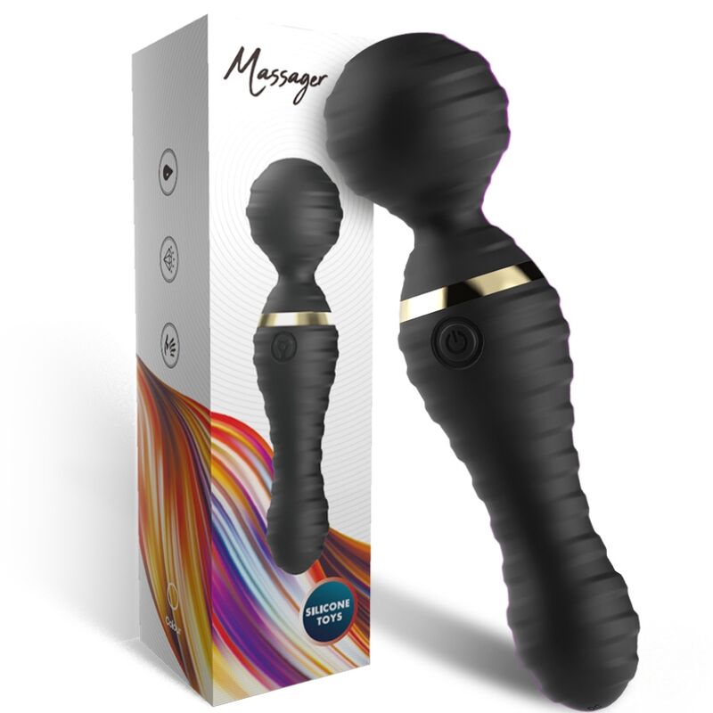 ARMONY - SMALL BLACK FREEDO MASSAGER AND VIBRATOR
