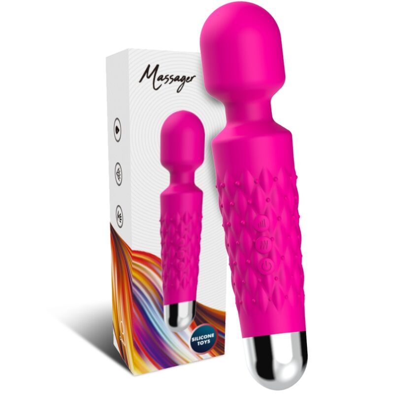 ARMONY - POSTMAN MASSAGER & VIBRATOR SUPER FLEXIBLE HEAD FUCHSIA - 2
