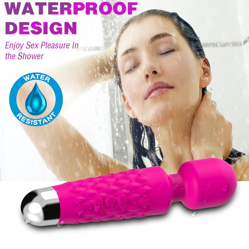 ARMONY - POSTMAN MASSAGER & VIBRATOR SUPER FLEXIBLE HEAD FUCHSIA - 3