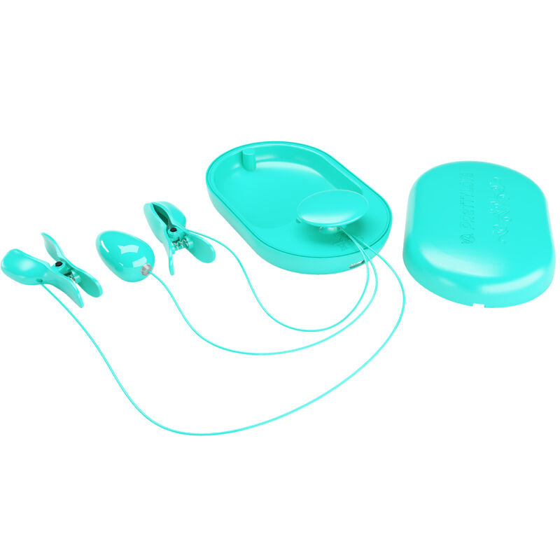 PRETTY LOVE - SURPRISE BOX BLUE ELECTRO STIMULATION TWEEZERS - 6