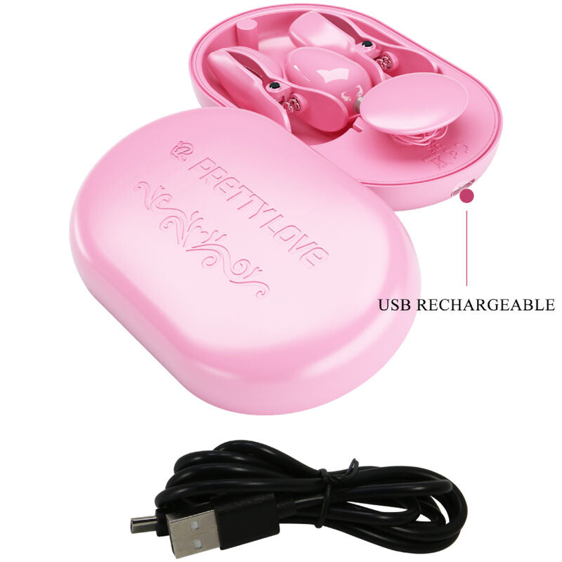 PRETTY LOVE - SURPRISE BOX PINK ELECTRO STIMULATION TWEEZERS - 3