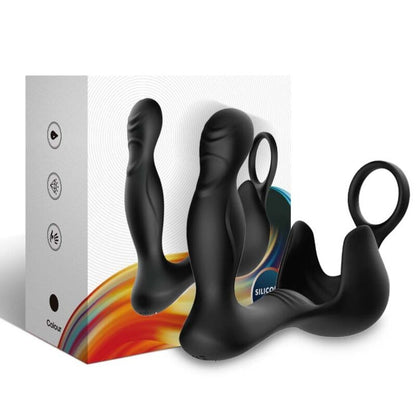 ARMONY - SURROUND VIBRATOR ANAL & STIMULATOR TESTICULOS & RING REMOTE CONTROL BLACK - 3