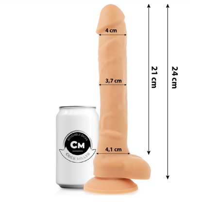 COCK MILLER - ARTICULATED COCKSIL DENSIT SILICONE 24 CM