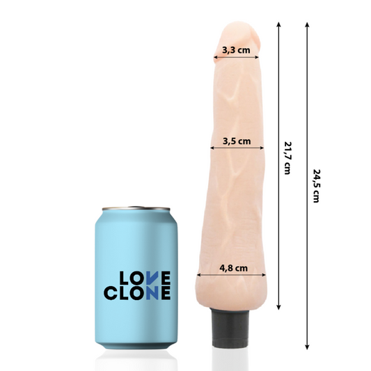 LOVECLONE - RAGNAR SELF LUBRICATION VIBRATOR 24.5 CM -O- 3.5 CM - 1