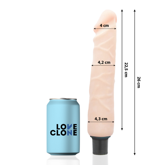 LOVECLONE - JANSEN SELF LUBRICATION VIBRATOR 26 CM -O- 4.2 CM - 1