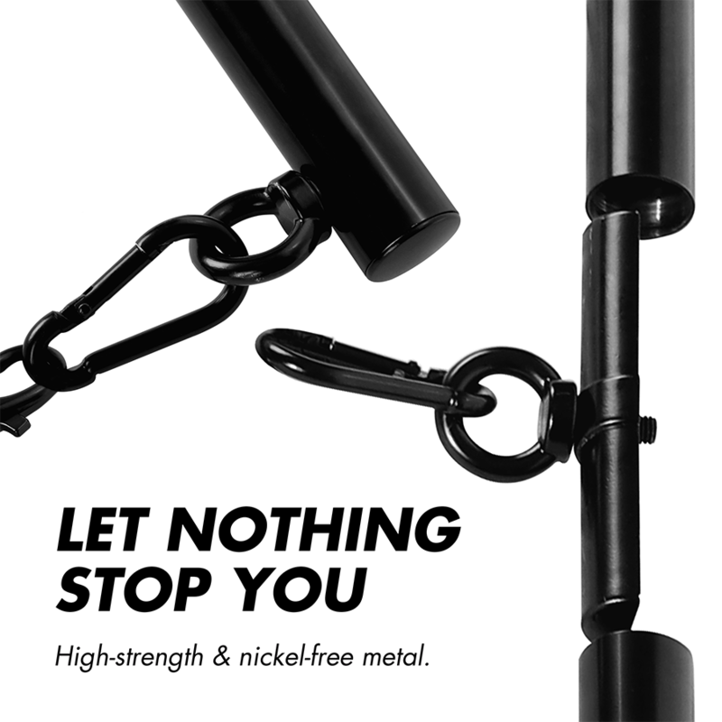 FETISH SUBMISSIVE BONDAGE - ADJUSTABLE SEPARATOR BAR 4 PIECES - 5