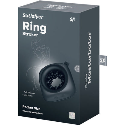 SATISFYER - RING STROKER MASTURBATOR & VIBRATOR - 5