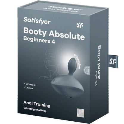 SATISFYER - ABSOLUTE BEGINNERS 4 PLUG ANAL VIBRATOR - 4