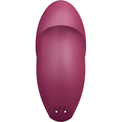 SATISFYER - TAP & CLIMAX 1 LAY-ON VIBRATOR GREY - 5