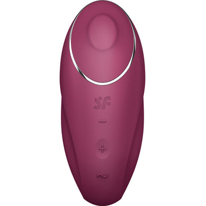 SATISFYER - TAP & CLIMAX 1 LAY-ON VIBRATOR GREY - 4