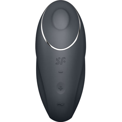 SATISFYER - TAP & CLIMAX 1 LAY-ON VIBRATOR GREY - RED - 11
