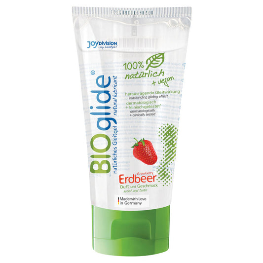 JOYDIVISION BIOGLIDE - STRAWBERRY LUBRICANT 80 ML - 1