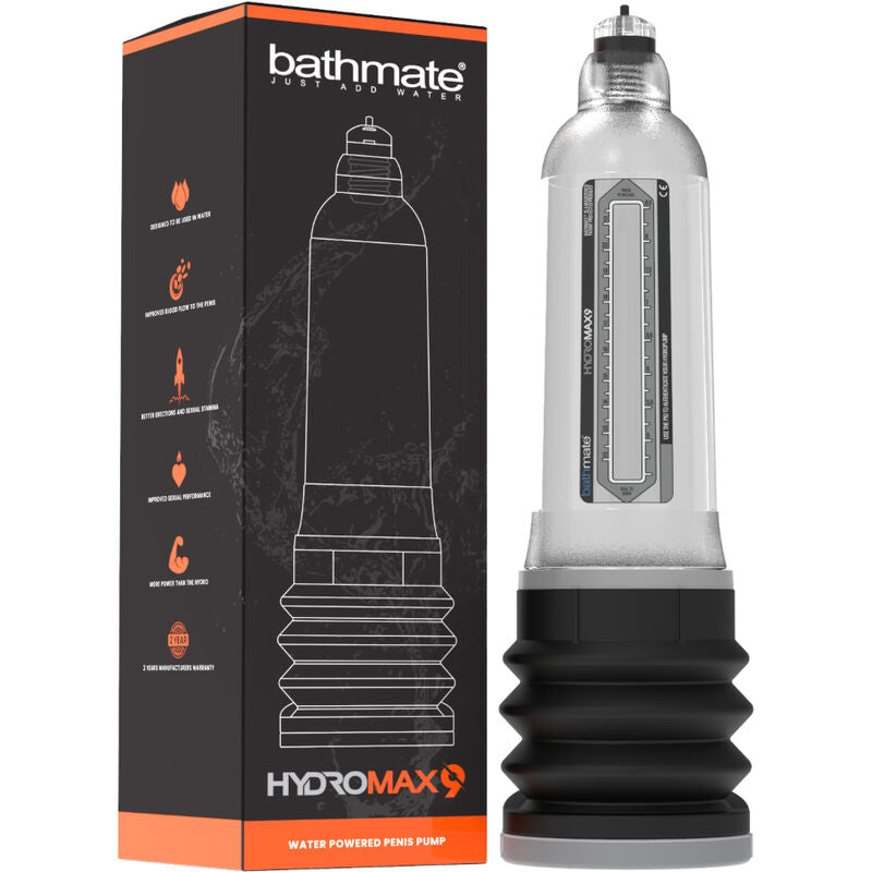 BATHMATE - HYDROMAX 9 TRANSPARENT PENIS INCREASE PUMP - 2