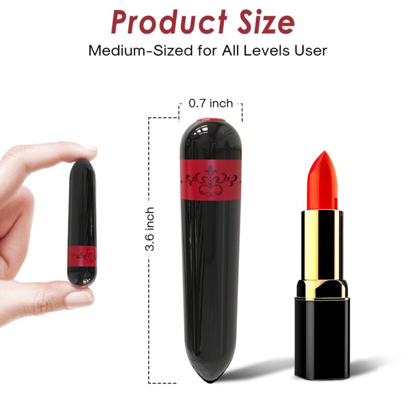 ARMONY - ROCKET VIBRATOR BULLET REMOTE CONTROL BLACK - 4