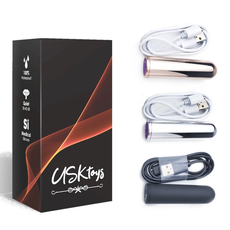 ARMONY - VIBRATOR BULLET SILVER 2.1 CM X 7.9 CM - 3
