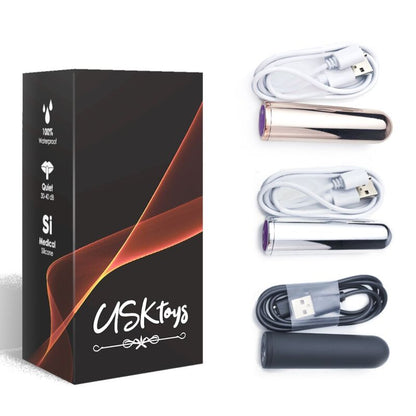 ARMONY - VIBRATOR BULLET SILVER 2.1 CM X 7.9 CM - 3