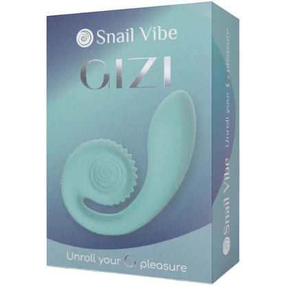 SNAIL VIBE - GIZI DUAL STIMULATOR TURQUOISE