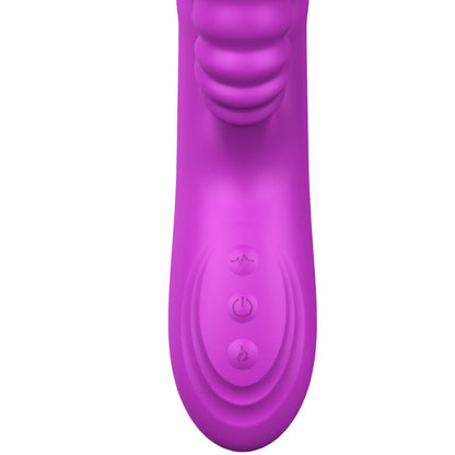 ARMONY - ANGELIA MULTIFUNCTIONAL VIBRATOR WITH STIMULATING HEAT EFFECT AND PURPLE TONGUE