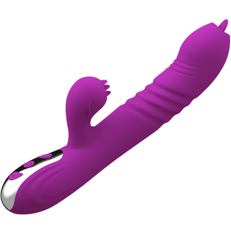 ARMONY - FAIRY MULTIFUNCTION VIBRATOR DOUBLE TONGUE VIOLET HEAT EFFECT - 2
