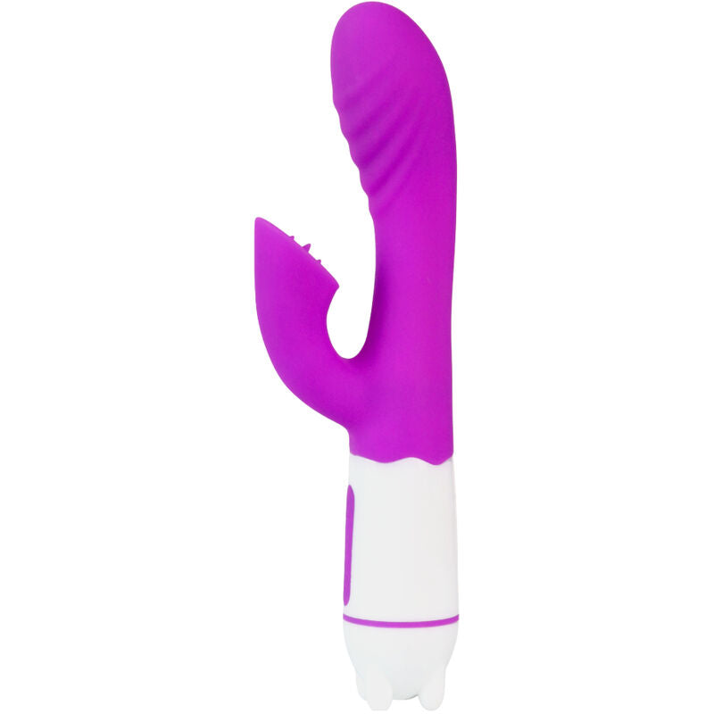 ARMONY - HAPPY VIBRATOR & STIMULATOR WITH VIOLET RECHARGEABLE TONGUE - 1