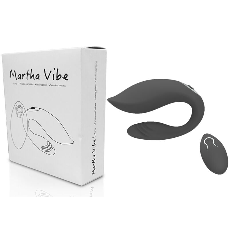 ARMONY - MARTHA VIBRATOR FOR COUPLES BLACK REMOTE CONTROL - 3