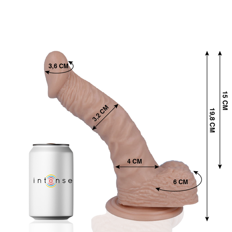 MR INTENSE - 18 REALISTIC COCK 19.8 CM -O- 3.2 CM - 7