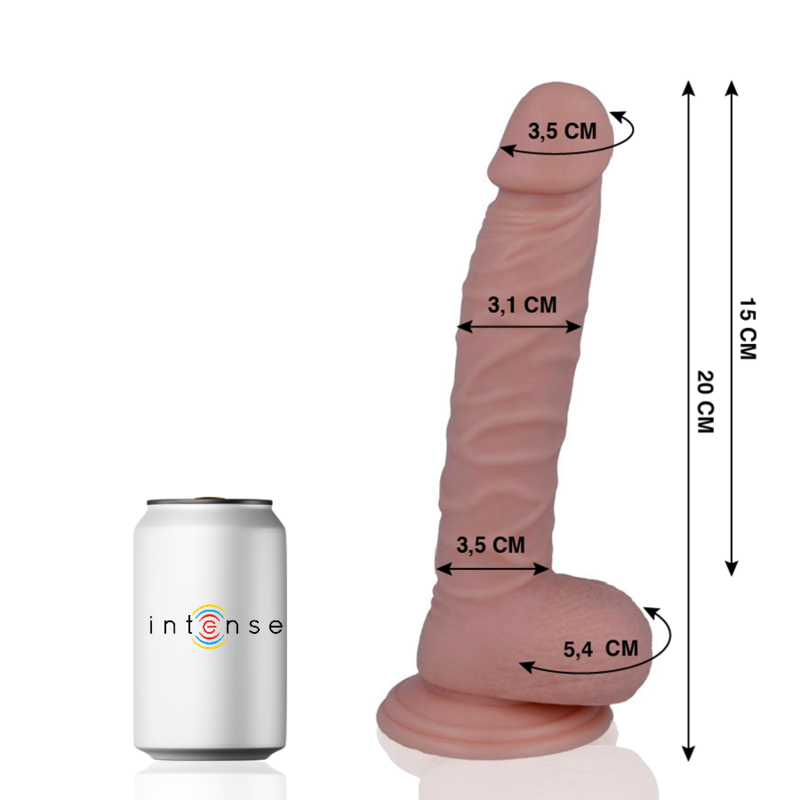 MR INTENSE - 19 REALISTIC COCK 20 CM -O- 3.1 CM - 5