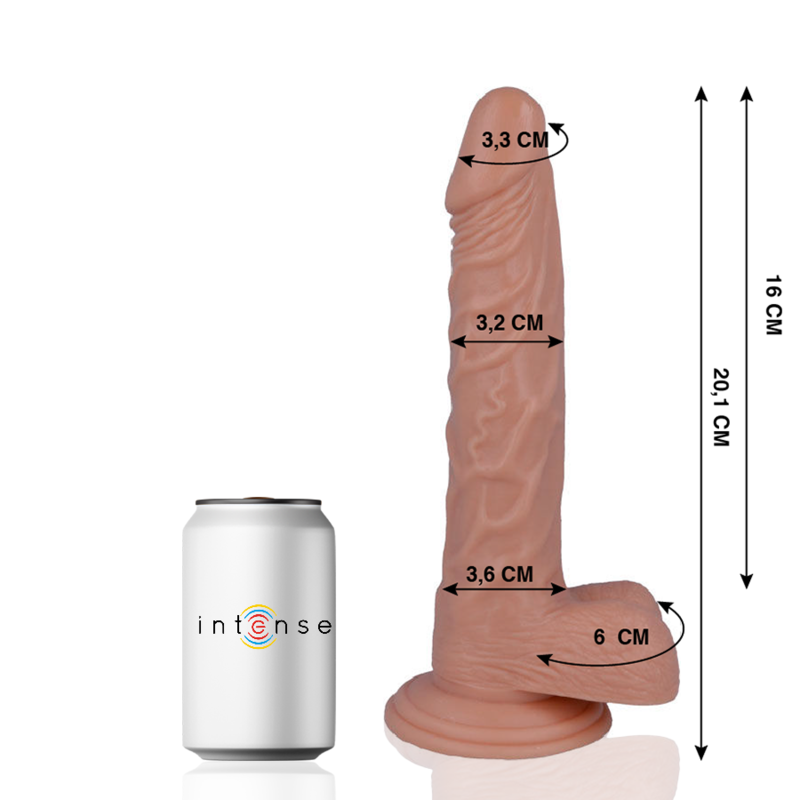 MR INTENSE - 21 REALISTIC COCK 20.1 CM -O- 3.2 CM - 5