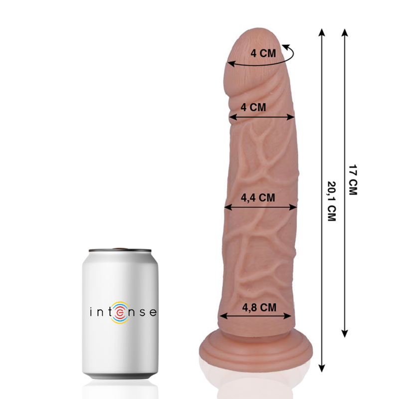 MR INTENSE - 22 REALISTIC COCK 20.1 CM -O- 4.4 CM - 5