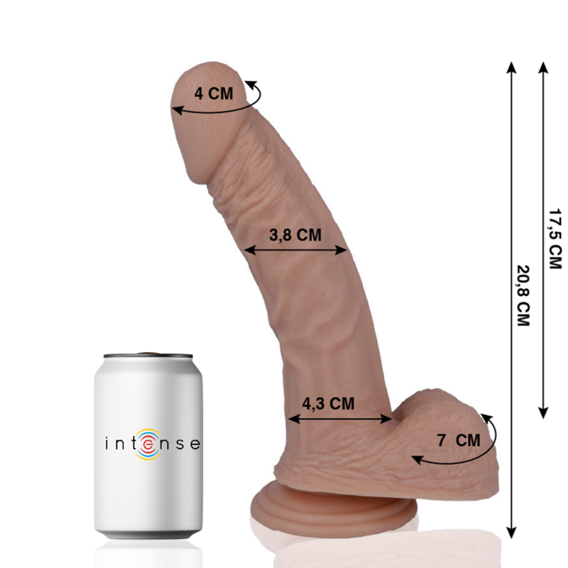 MR INTENSE - 23 REALISTIC COCK 20.8 CM -O- 3.8 CM - 5