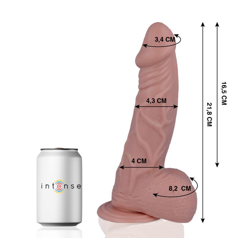 MR INTENSE - 25 REALISTIC COCK 21.8 CM -O- 4.3 CM - 5