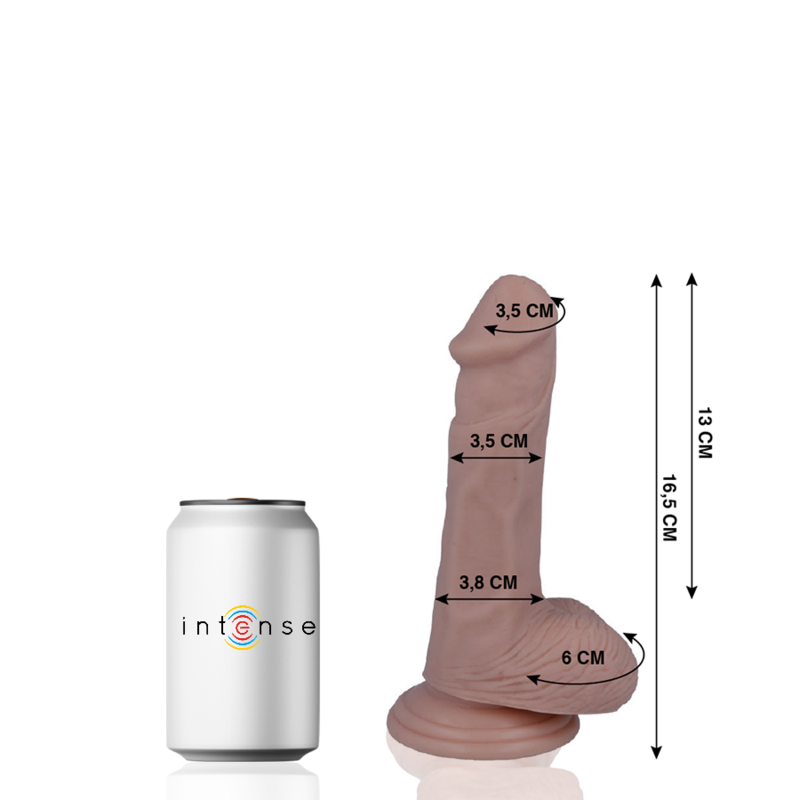 MR INTENSE - 5 REALISTIC COCK 16.5 CM -O- 3.5 CM - 5