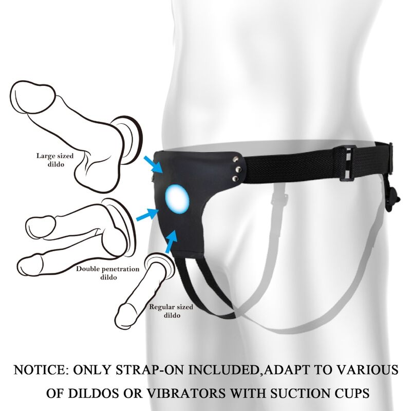 PRETTY LOVE - HARNESS COMPLEMENT WITH ADJUSTABLE LOVE SPELL STRAP