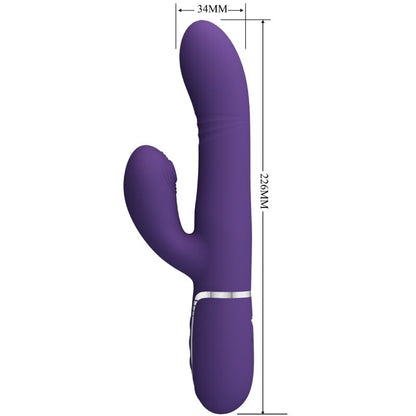 PRETTY LOVE - MULTIFUNCTION G-SPOT VIBRATOR PURPLE - 2