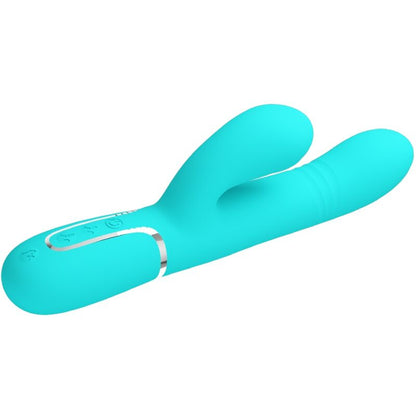 PRETTY LOVE - MULTIFUNCTION G-SPOT VIBRATOR AQUA GREEN - 4