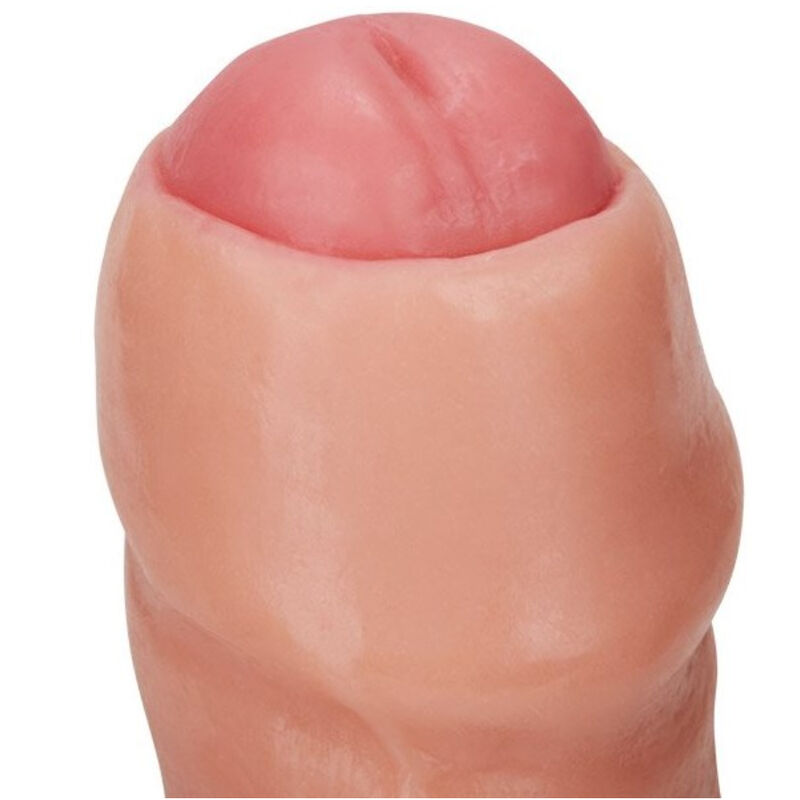 ARMONY - REALISTIC DILDO WITH FORESPUCE 21 CM - 3