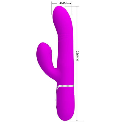PRETTY LOVE - MULTIFUNCTION G-SPOT VIBRATOR FUCHSIA - 2
