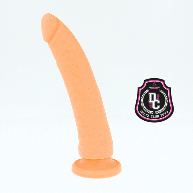 DELTA CLUB - TOYS NATURAL DILDO MEDICAL SILICONE 23 CM -O- 4.5 CM - 4