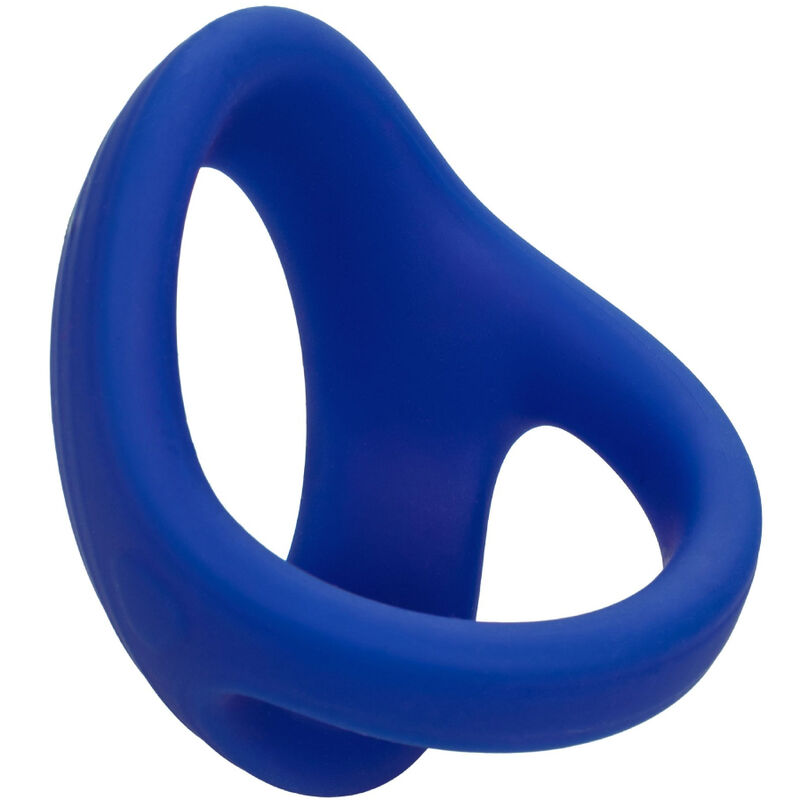 CALEXOTICS - ADMIRAL COCK BALL DUAL RING BLUE - 5