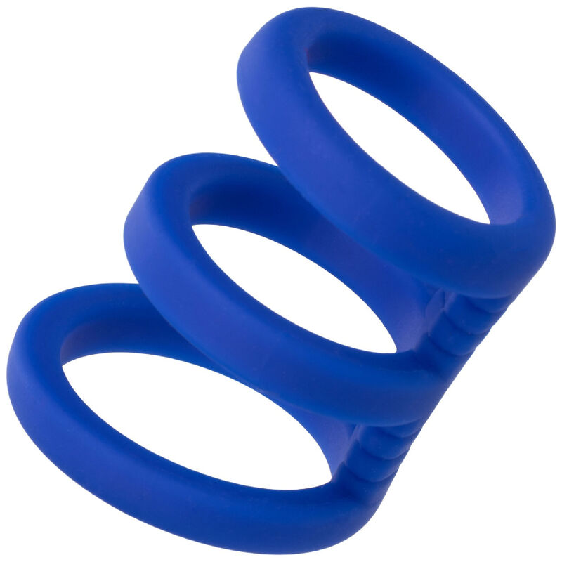CALEXOTICS - ADMIRAL TRIPLE COCK CAGE BLUE - 3
