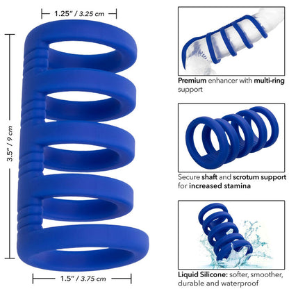 CALEXOTICS - ADMIRAL XTREME CAGE BLUE - 2