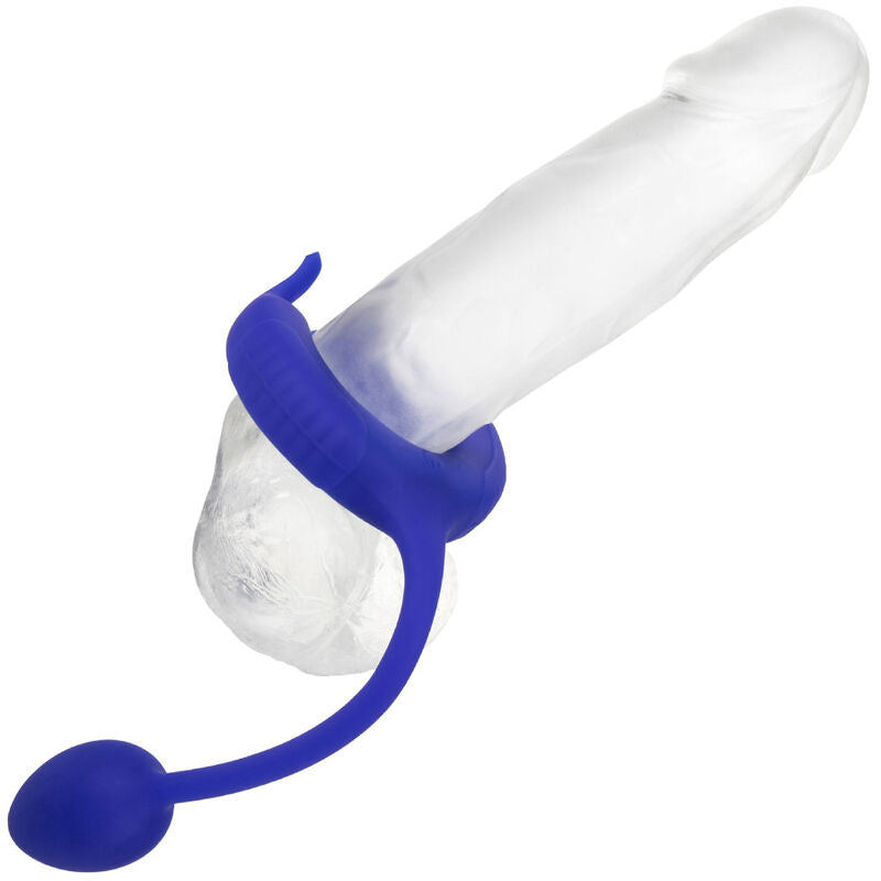 CALEXOTICS - ADMIRAL WEIGHTED COCK RING BLUE - 3