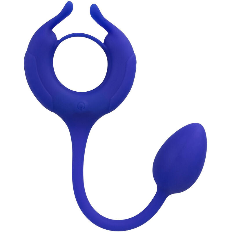 CALEXOTICS - ADMIRAL WEIGHTED COCK RING BLUE - 6