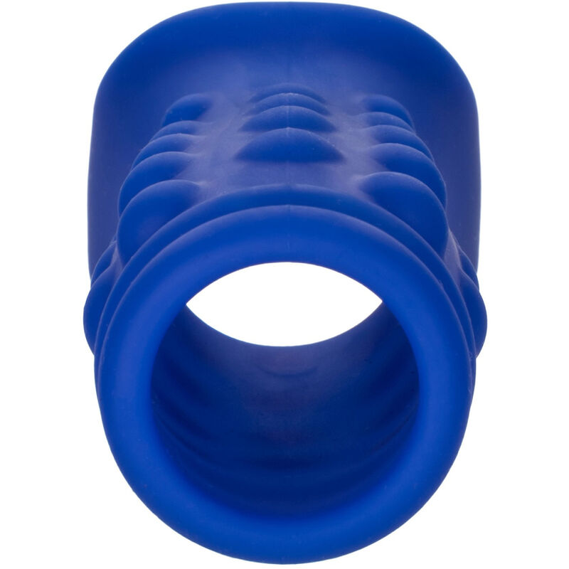 CALEXOTICS - ADMIRAL PENIS COVER WITH BLUE LIQUID SILICONE BEADS