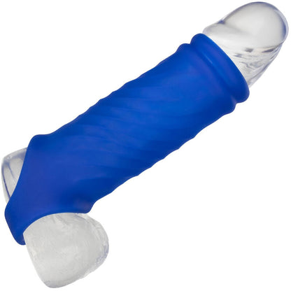 CALEXOTICS - ADMIRAL WAVE PENIS COVER LIQUID SILICONE BLUE - 5