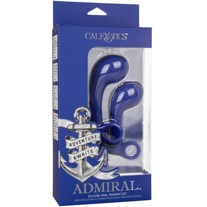 CALEXOTICS - ADMIRAL SET 2 ANAL PLUG BLUE - 5